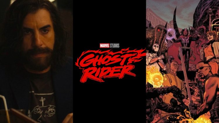 Sacha Baron Cohen may return as Mephisto in Marvel’s Ghost Rider, which could lead directly into the Midnight Sons supernatural team-up.