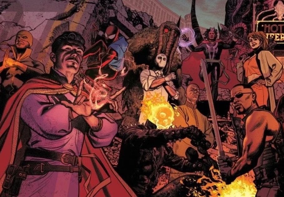 Sacha Baron Cohen may return as Mephisto in Marvel’s Ghost Rider, which could lead directly into the Midnight Sons supernatural team-up.