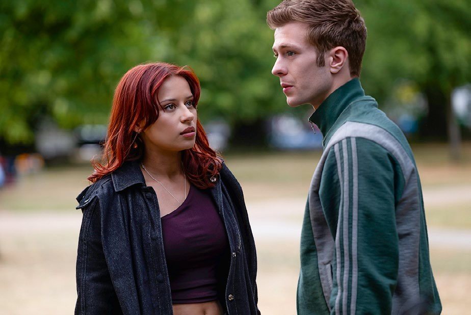 New look at Ruaridh Mollica and Lauren Morais as Tommy Maximoff and Lisa Molinari in VisionQuest.